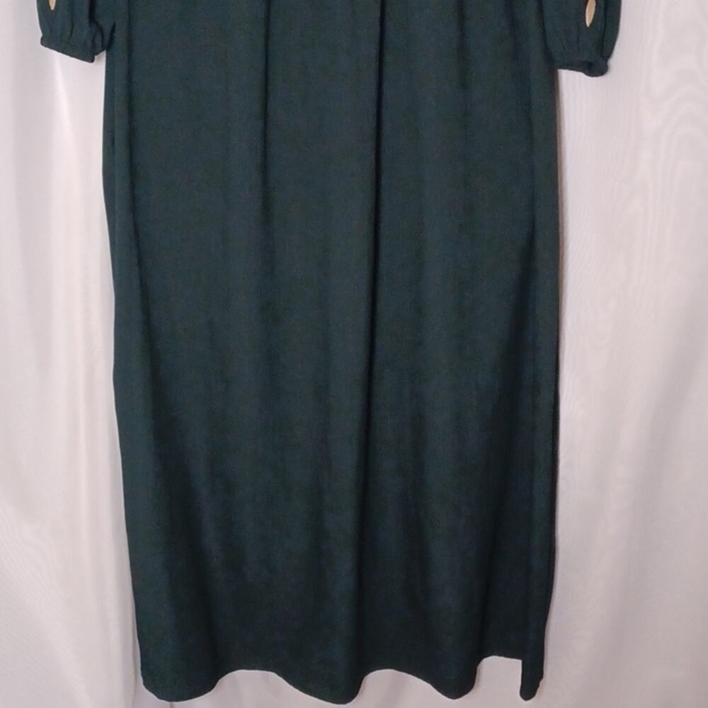 ELIT Life Green Maxi Dress With Embroidery. Size 38(6) - Picture 8 of 13